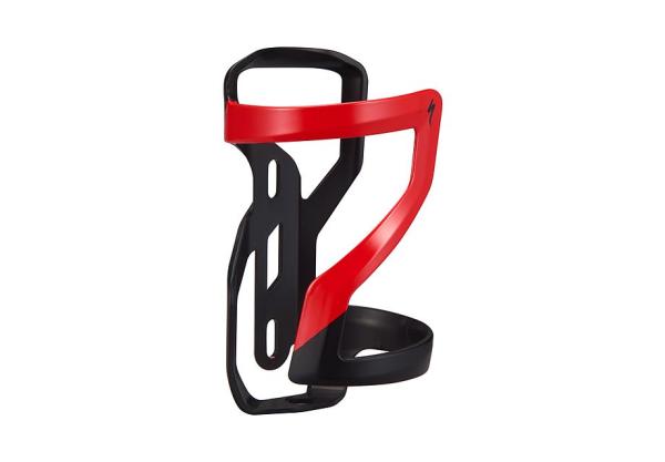 Specialized Zee Cage II – Right One Size Matte Black/Flo Red