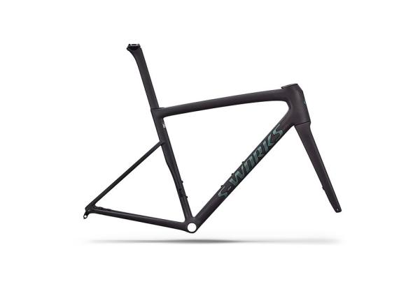 Specialized S-Works Tarmac SL8 Frameset - FACT 12r Carbon RTP RAW CARBON / GLOSS PREMIUM FJORD 54