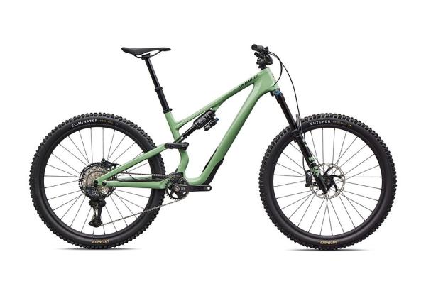 Specialized Stumpjumper 15 EVO Expert  - FACT 11m carbon, FOX Performance Elite w/ GENIE, XT Di2 GLOSS PISTACHIO / DARK MOSS GREEN S2