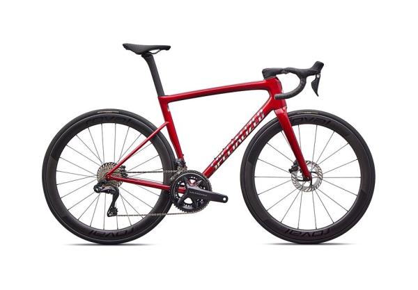 Specialized Tarmac SL8 Pro - Shimano Ultegra Di2 GLOSS RED SKY / CHROME 56