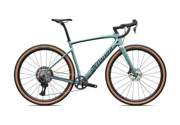 Specialized Diverge 4 Expert - Shimano GRX Di2 Fjord Metallic/Emerald Metallic 56