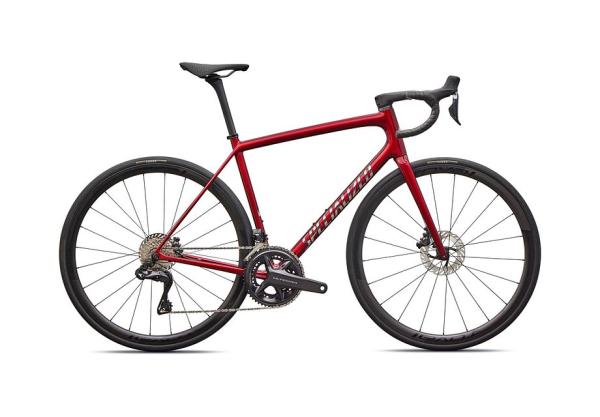 Specialized Aethos 2 Pro - Shimano Ultegra Di2 GLOSS RED SKY / CHROME 52