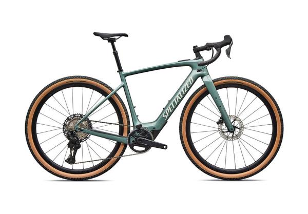 Specialized Turbo Creo 2 Expert - Shimano GRX Di2 Gloss Fjord Metallic/Birch 49