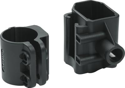 Abus Bügelschloss Facilo 32 150x230 mit Halter USH 32 schwarz  Produktbild 1