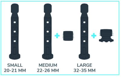 MonkeyLink Klemmkonus für Fender Steckschutzblech vorne  Produktbild 1