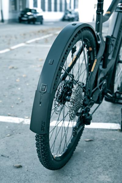 SKS Schutzblechgarnitur Bluemels Style Kunststoff 28" 56mm schwarz matt  Produktbild 3