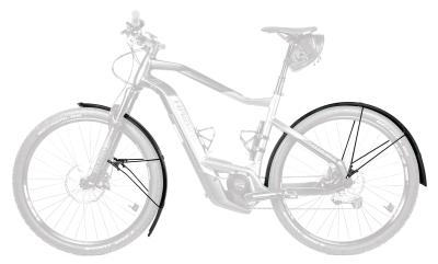 SKS Schutzblechgarnitur Bluemels Style Kunststoff 27.5-29" 65mm schwarz matt  Produktbild 2