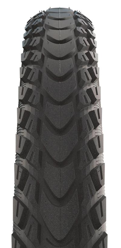 Schwalbe Pneu Marathon Mondial 700x35C Starr mit Reflexstreifen black  Produktbild 1