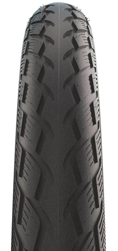 Schwalbe Pneu Marathon 16x1.75 Starr mit Reflexstreifen black  Produktbild 1