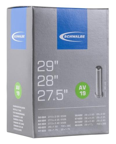 Schwalbe Schlauch AV19 27.5-29" 40/62-584/635 Autoventil  Produktbild 1