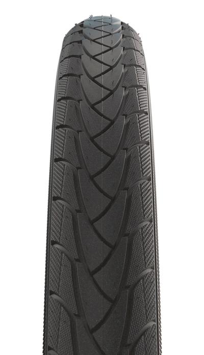 Schwalbe Pneu Marathon Plus 700x45C Starr mit Reflexstreifen black  Produktbild 1