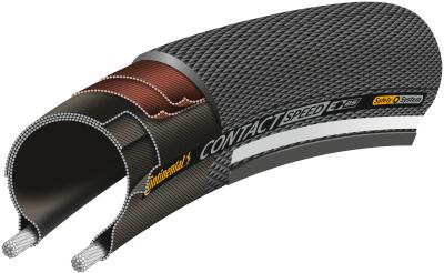 Continental Pneu Contact Speed 700x28C Starr mit Reflexstreifen black  Produktbild 1