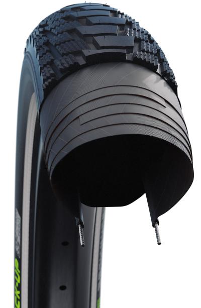 Schwalbe Pneu Pick-Up 20x2.15 Starr mit Reflexstreifen black  Produktbild 4