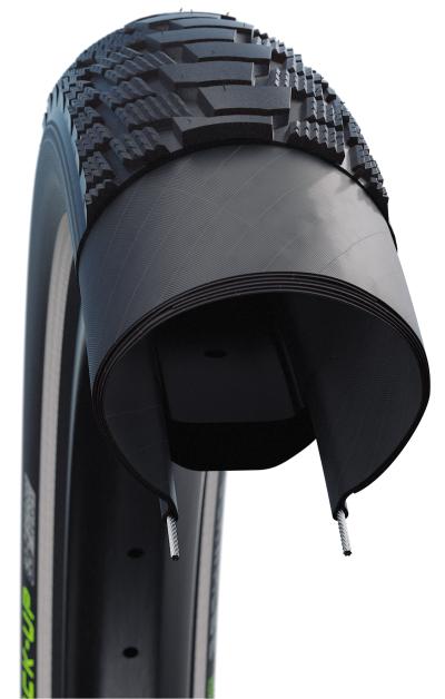 Schwalbe Pneu Pick-Up 26x2.15 Starr mit Reflexstreifen black  Produktbild 3