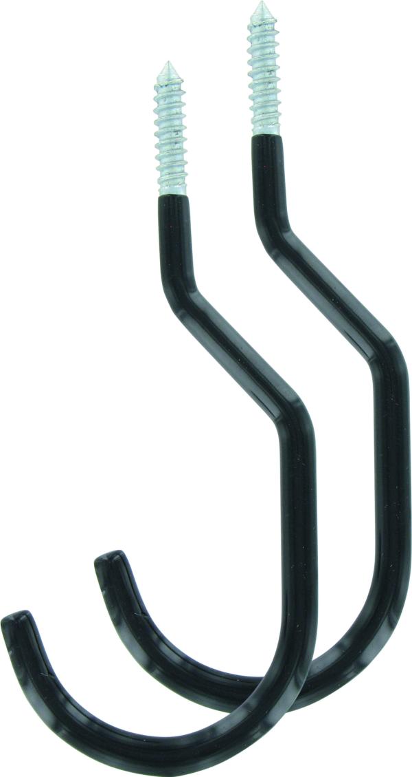 VAR Fahrradhaken PR-70301 Gr. M f.Rennr&auml;der plastifiziert per Paar schwarz 