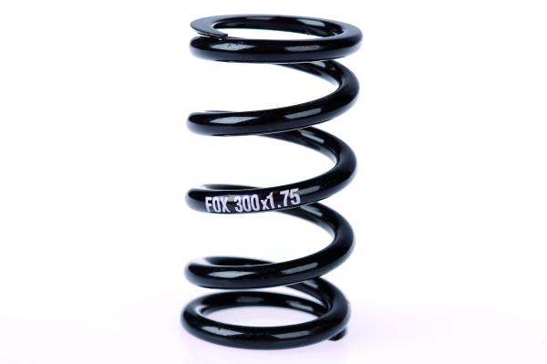 FOX Feder 4.733 TLG 1.385 ID 500 lb/in 2.35" Travel 2-2.25" steel black 