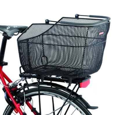 Pletscher Korb Deluxe XXL Gepäckträger fein mit 3-Punkte Adapter schwarz  Produktbild 2