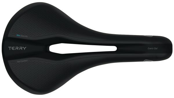 Terry Sattel Fisio Flex Gel Max Man mit Öffnung black 