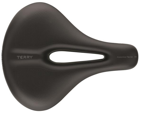 Terry Sattel Anatomica Flex Gel Man mit Öffnung schwarz 