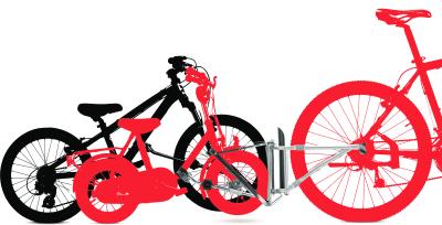 FollowMe Eltern-Kinder Tandemkupplung Inkl. Montage-Set für Schnellspanner  Produktbild 2