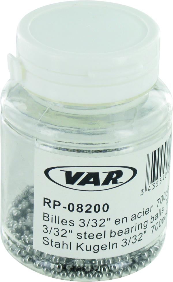 Stahlkugeln 3/32" (2.38mm) Dose à 700 Stk. 