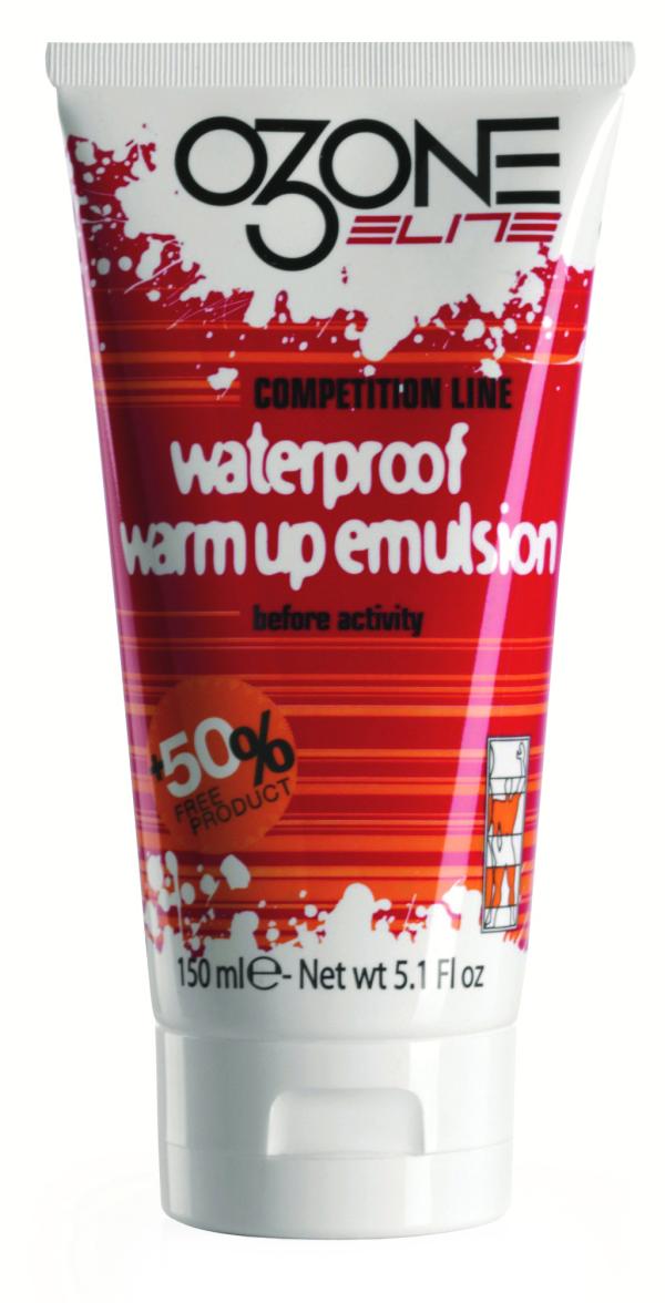 Elite Ozone aufwärmende Crème Waterproof Warm-Up Tube à 150 ml 
