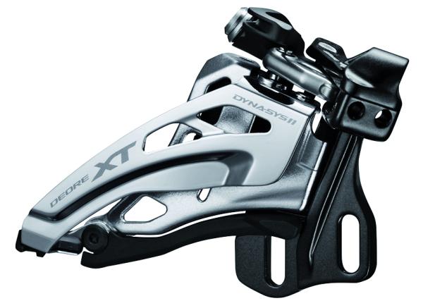 Shimano Umwerfer XT FD-M8025 2x11 Side Swing 66-69&deg; E-Typ ohne Platte 