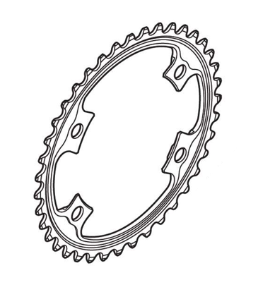 Shimano Kettenblatt DURA-ACE FC-9000 39 Z&auml;hne MD 
