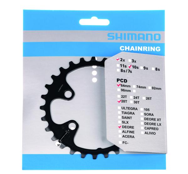 Shimano Kettenblatt DEORE FC-M6000 24 Zähne BE 