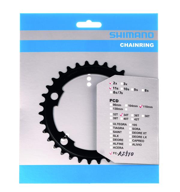 Shimano Kettenblatt FC-RS510 46 Z&auml;hne MT 