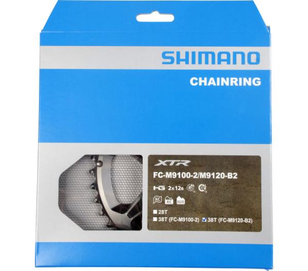 Shimano Kettenblatt XTR FC-M9120 38 Z&auml;hne BH 