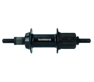 Shimano Hinterradnabe TY FH-TY500 7-Gang 135 mm 36-Loch Mutterverschluss schwarz  Produktbild 1