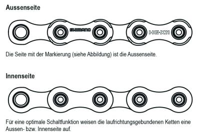 Shimano Kette CN-HG701 HG-X 11-Gang 138 Glieder Quick-Link  Produktbild 1