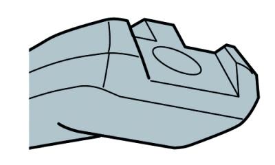 Shimano Schalthebel-Adapter XTR SM-SL98 rechts 2013 offen  Produktbild 3