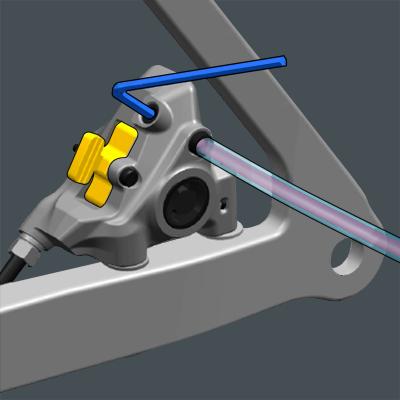 Shimano Scheibenbremsen-Set DURA-ACE BR-R9270 mit ST-R9270 Di2 vorne  Produktbild 4