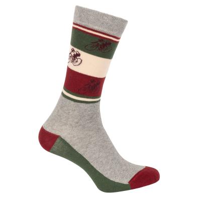 Le Patron Country Edition Italy Socks grey melange 39-42 Produktbild 1