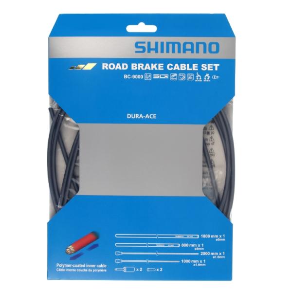 Shimano Bremszugset Road BC-9000 Polymer grau Blister 