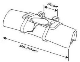 PRO Lenkertasche Gravel 8l grau  Produktbild 3