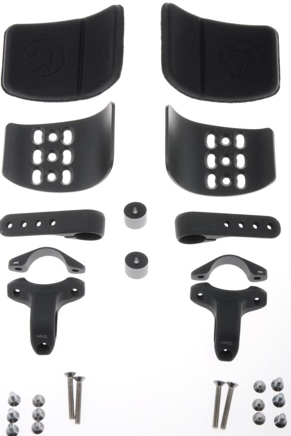 PRO Missile Unterarmstütze verstellbar mit Pads schwarz 