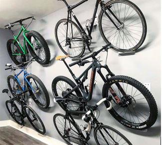 PRO Wandhalter für Fahrrad horizontal stehend universal  Produktbild 1