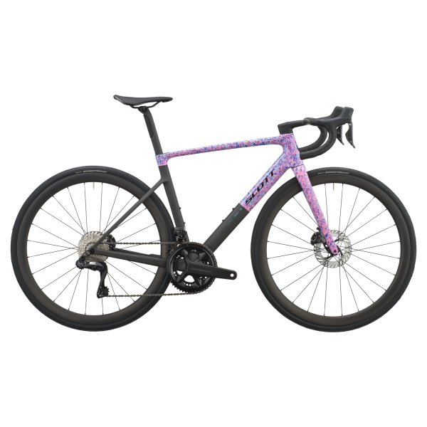 Scott Addict RC 10 - flourish blue/carbon black - L