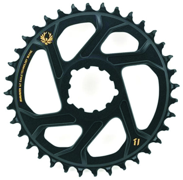 SRAM Chainring Eagle X-Sync2 DM 3mm Offset Boost 32T black/eagle gold