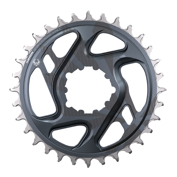 SRAM Chainring Eagle CF X-Sync2 DM 6mm Offset 30T lunar grey