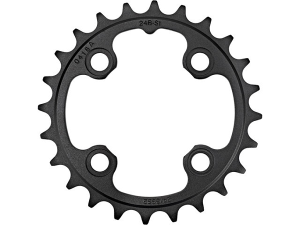 Sram Chainring GX 64 BCD No Pin 24T 2x11 64x24T black