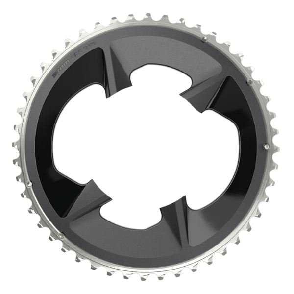 SRAM Chainring Rival eTap AXS 107 BCD withCover 2x12SP 107x46T black