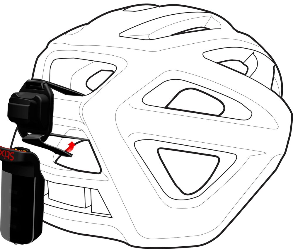 Specialized Stix Helm-Halterung Black One Size
