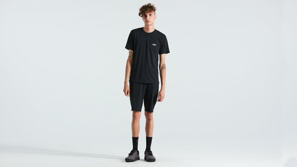 Specialized Men's Short Sleeve Pocket T-Shirt Black S